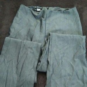 Shiny Gray Slacks